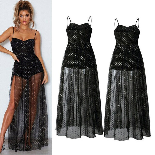 mesh summer dress