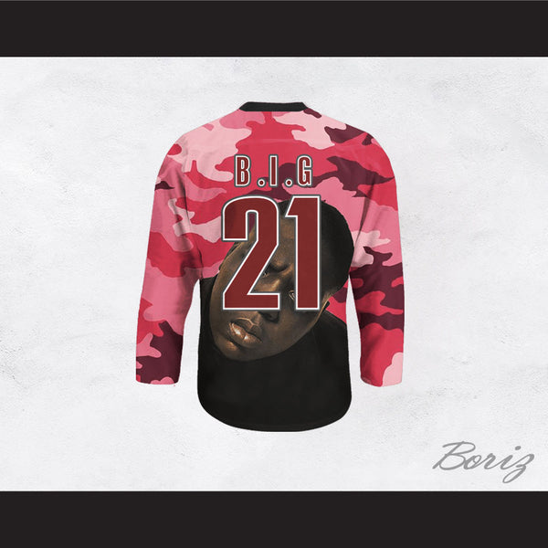 camo hockey jersey