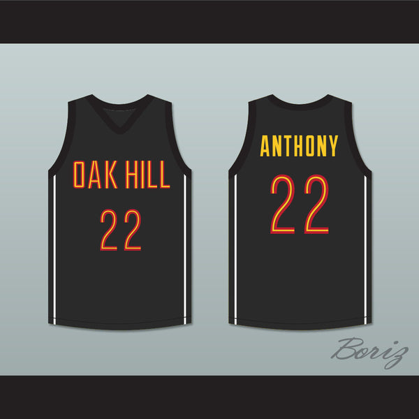 carmelo anthony black oak hill jersey