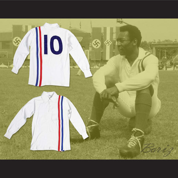 Pele Signed Brazil Soccer Jersey w/ 3X W.C.C. (Champs) - Very Rare -  PSA/DNA