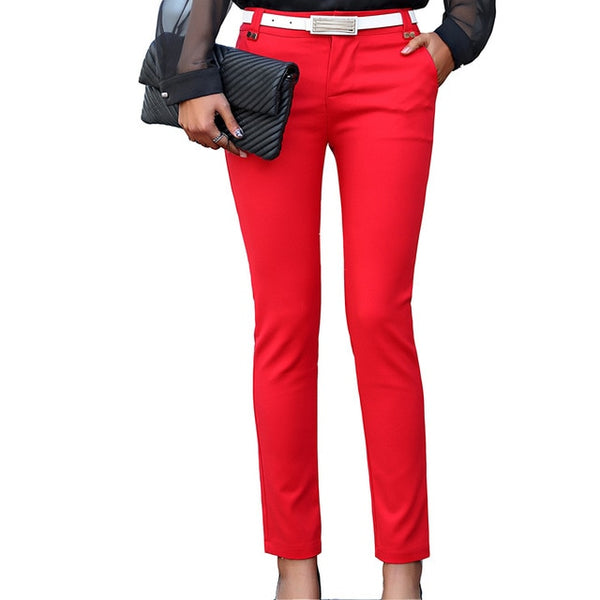 ladies pencil trousers