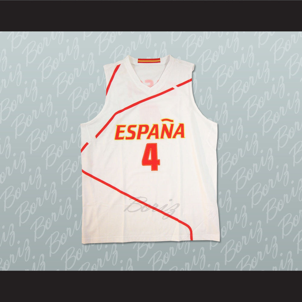 Pau Gasol Espana Basketball Jersey Any 