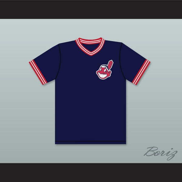 dark blue baseball jersey