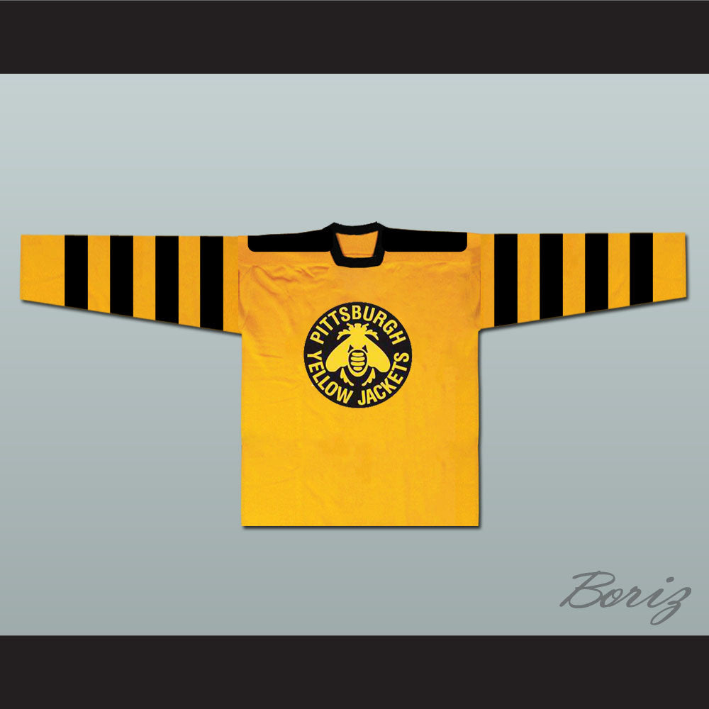 yellow hockey jersey