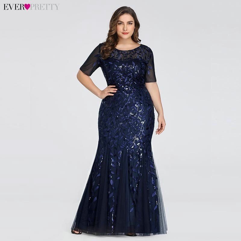 elegant evening dresses plus size