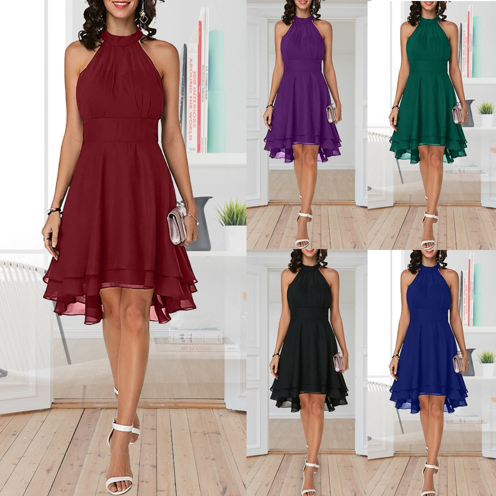 solid color summer dresses