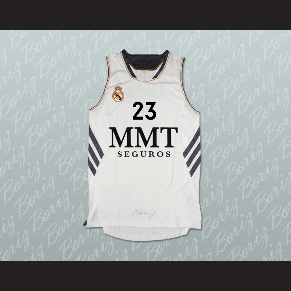 real madrid jersey basketball