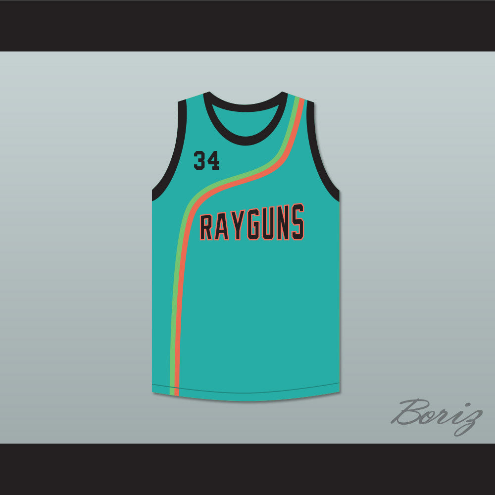 Paul Pierce 34 Roswell Rayguns Teal 