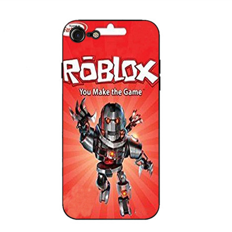 Roblox Game Hard And Transparent Phone Case For Iphone 6 6s 7 8 - how to make roblox outfits on iphone