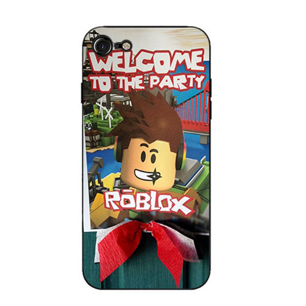 Roblox Game Hard And Transparent Phone Case For Iphone 6 6s 7 8 Plus X Borizcustom - iphone 7 plus roblox