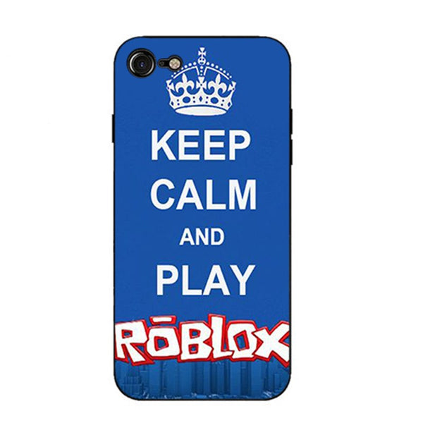 Roblox Game Hard And Transparent Phone Case For Iphone 6 6s 7 8 Plus X10 5 - phone case roblox