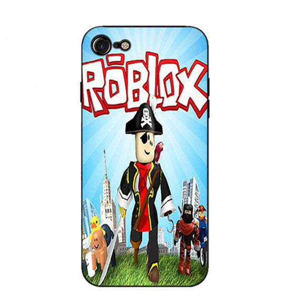 Roblox Game Hard And Transparent Phone Case For Iphone 6 6s 7 8 Plus X Borizcustom - roblox default character 2006 version iphone case cover
