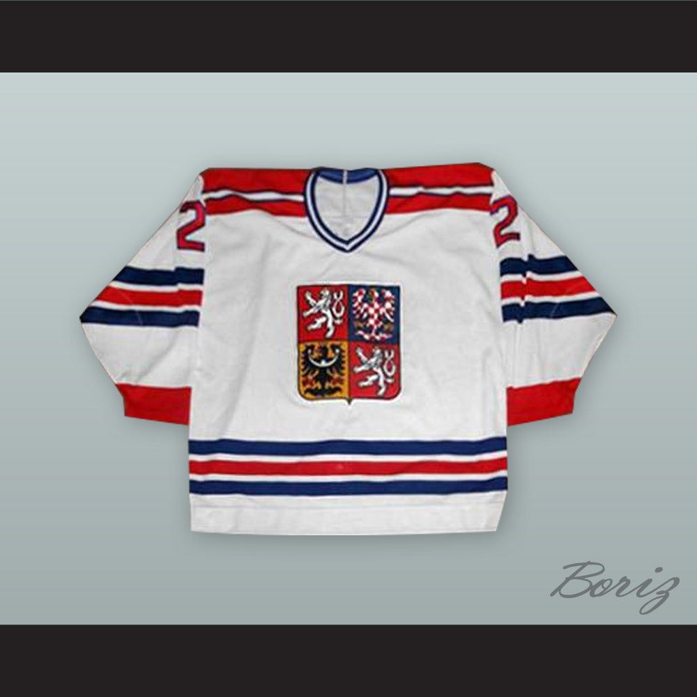 team czech republic hockey jersey