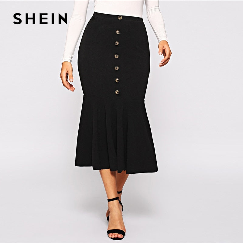 shein maxi skirt