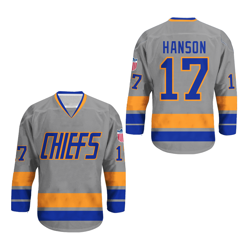 grey hockey jersey