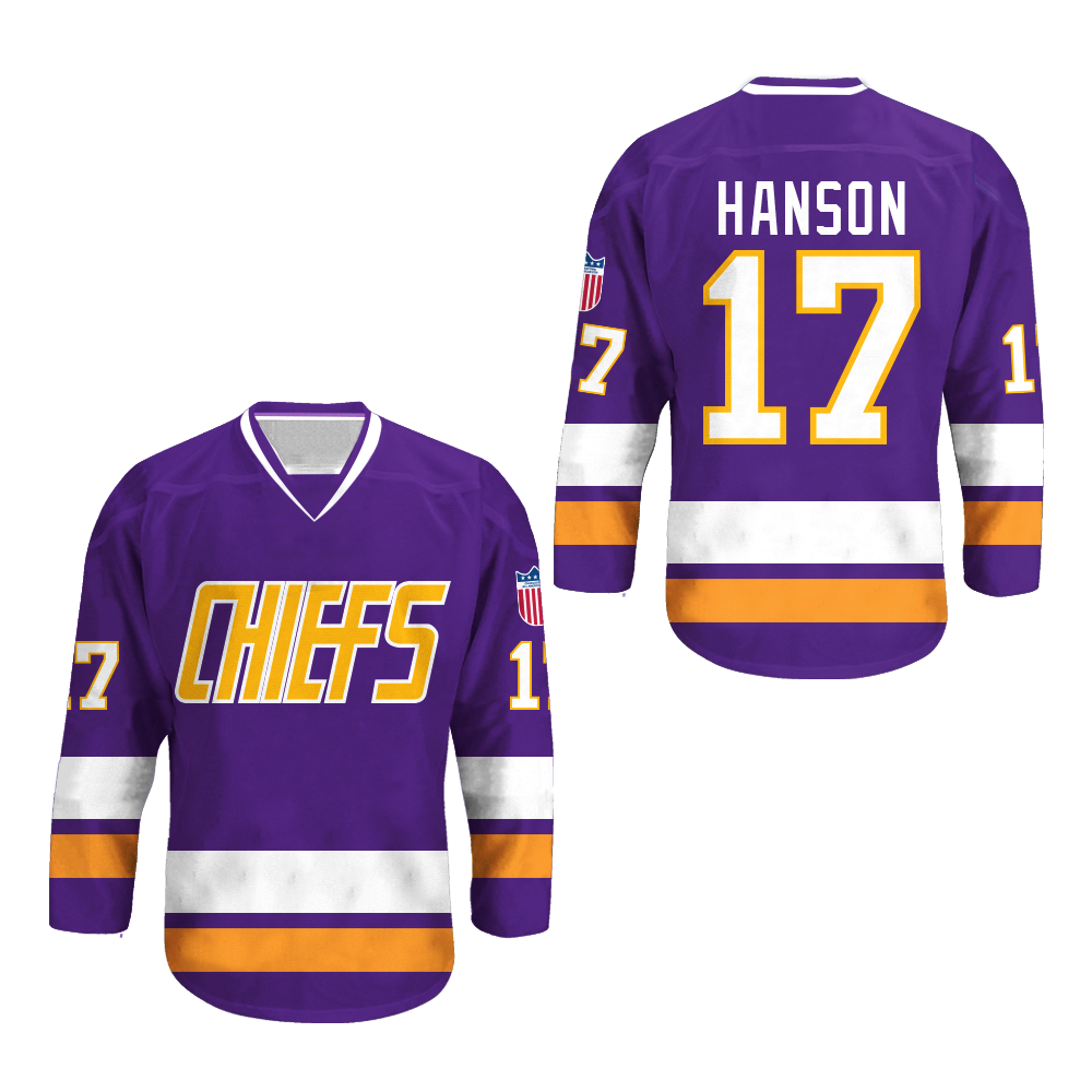 purple hockey jersey