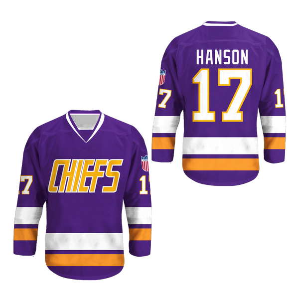 purple hockey jersey