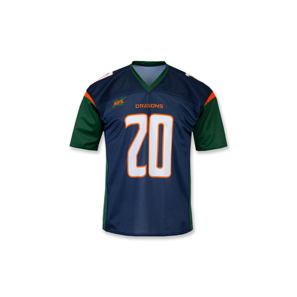 dark blue football jersey