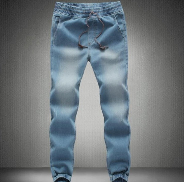 denim sweatpants mens