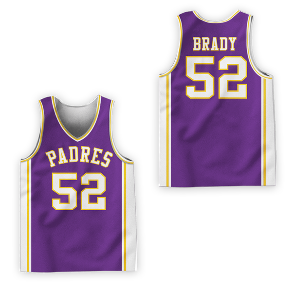 tom brady basketball jersey