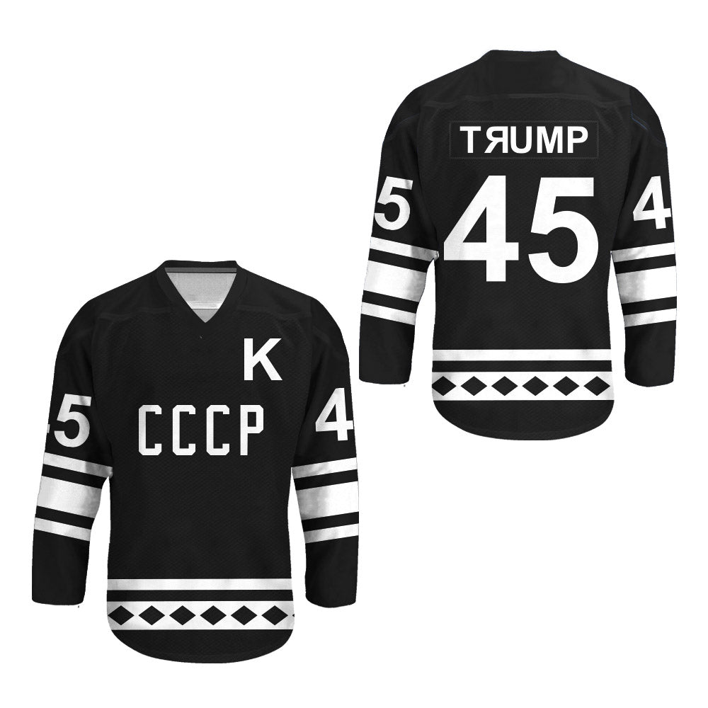 trump hockey jersey