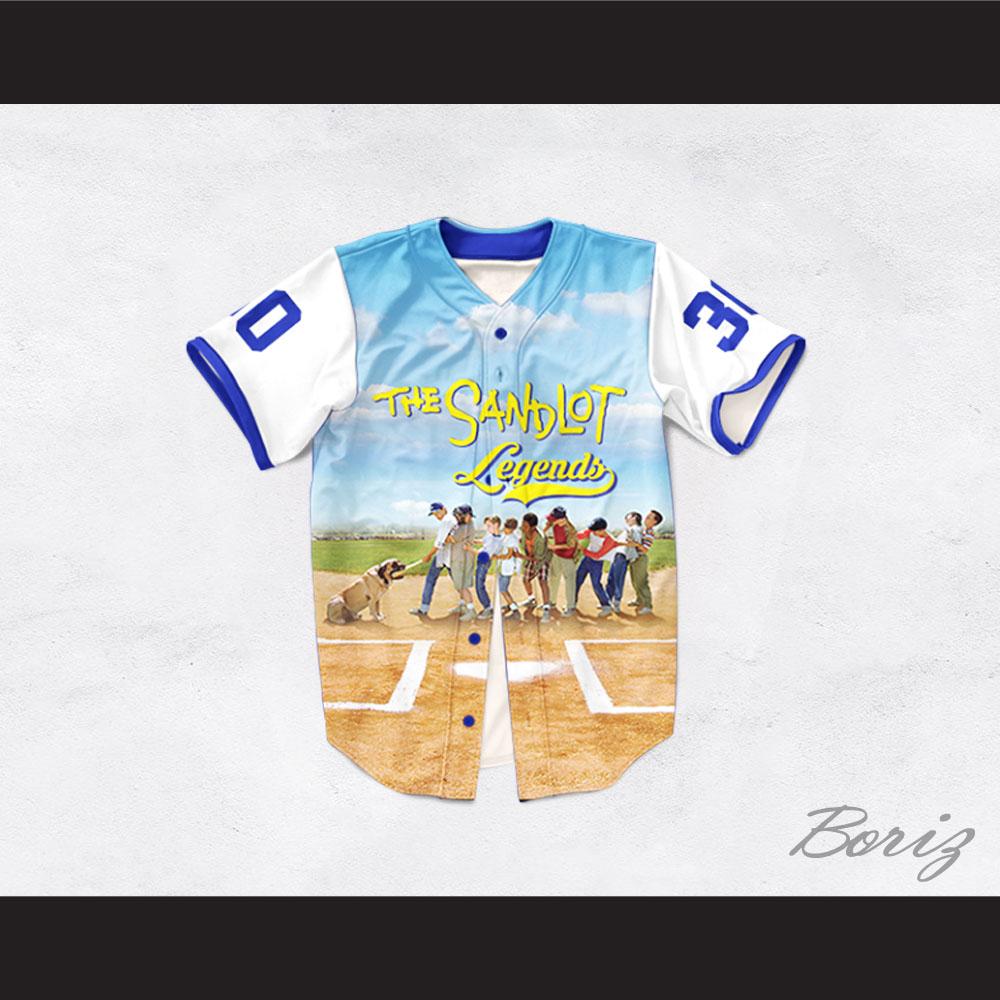 sandlot baseball jersey