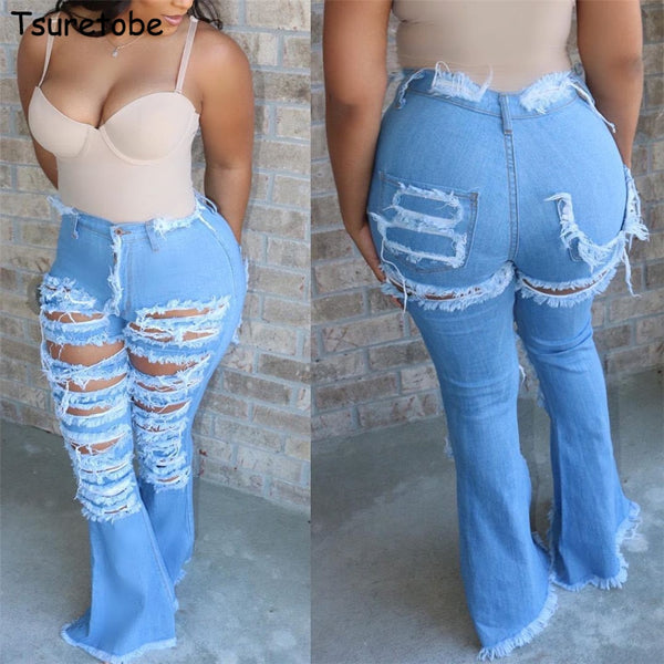 ripped jeans womens high waisted