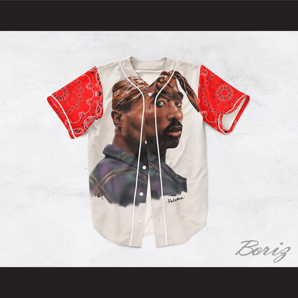 tupac baseball jersey