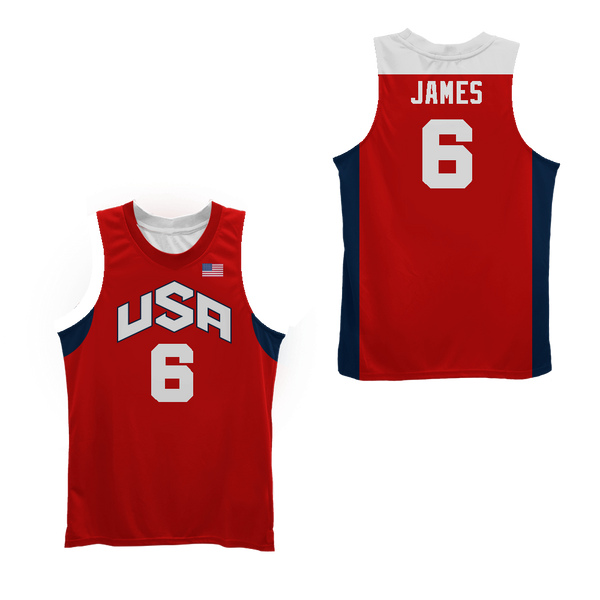 usa lebron jersey