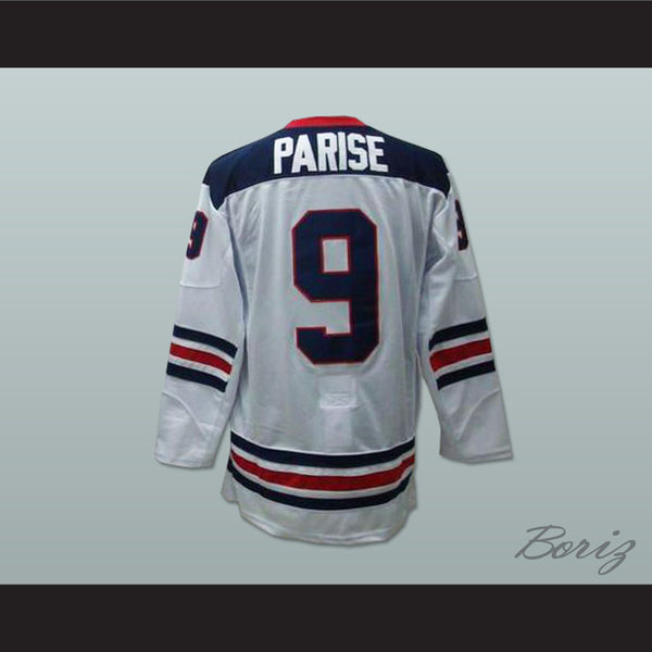 Zach Parise USA National Team Hockey Jersey- borizcustom
