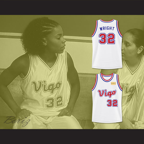 monica wright love and basketball jersey