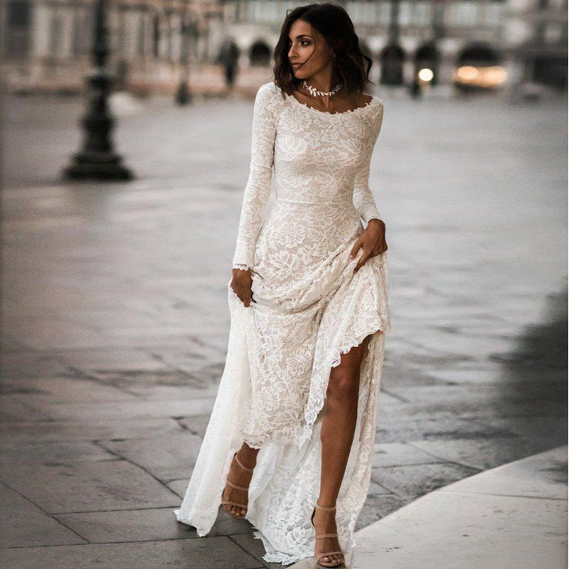 boho wedding dress 2019