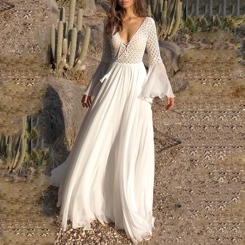 white dress large size