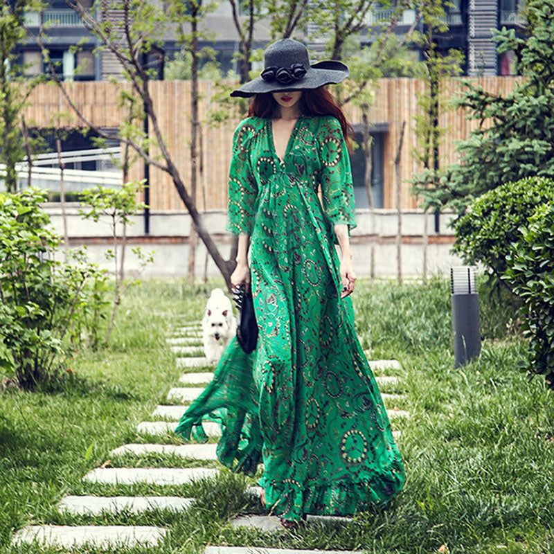 flowy maxi dress casual