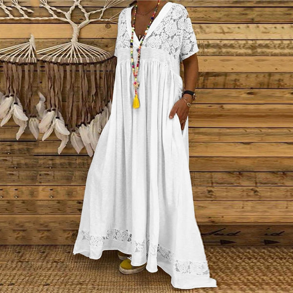 loose bohemian dress