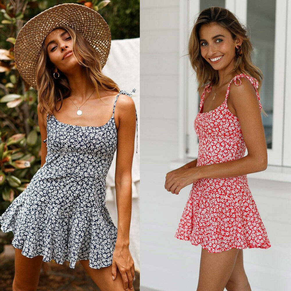 womens summer mini dresses