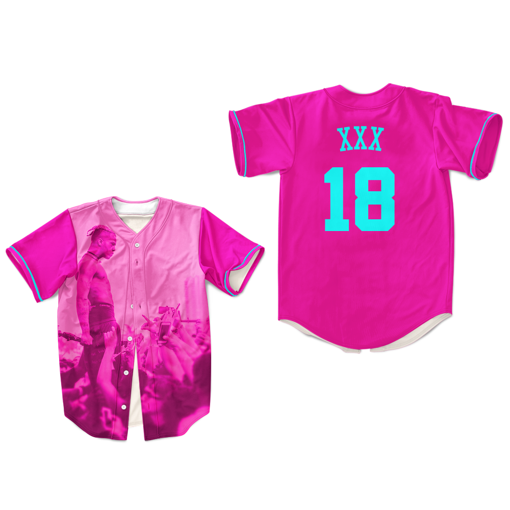 xxxtentacion baseball jersey