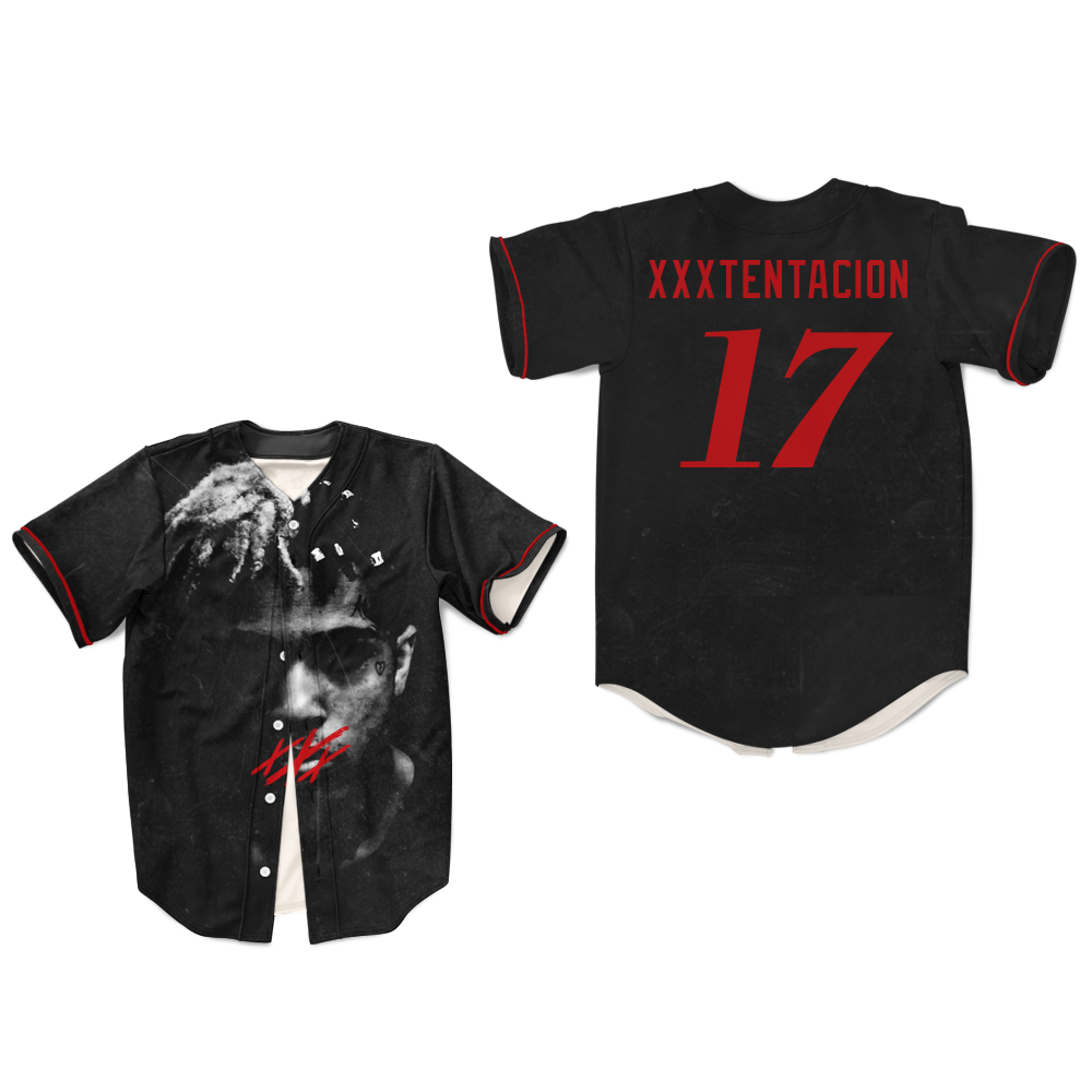 xxxtentacion baseball jersey