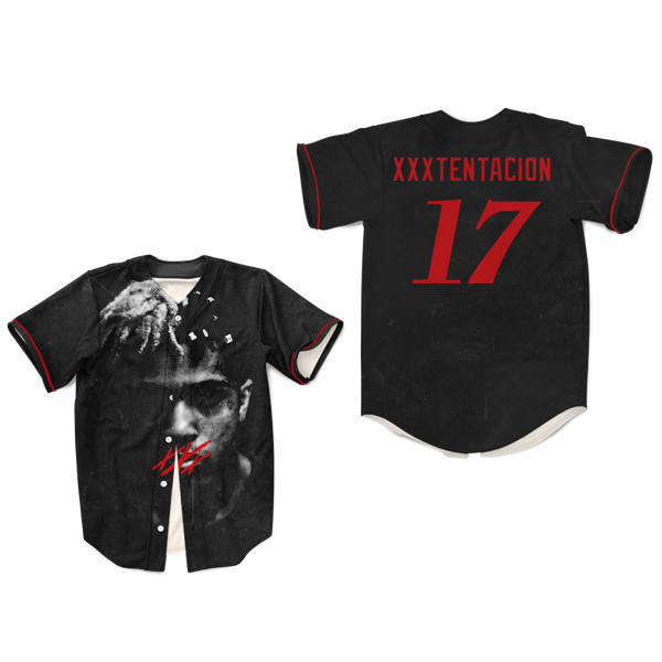 xxxtentacion baseball jersey