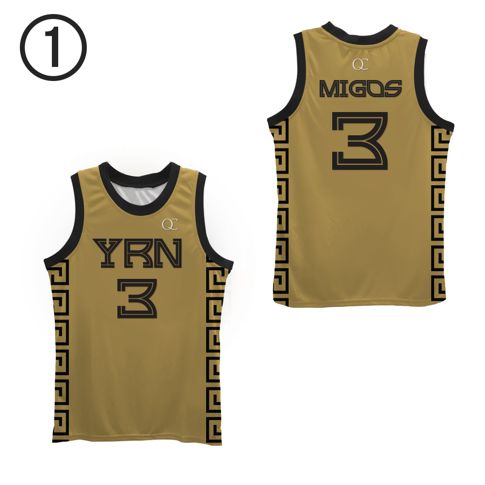 brown basketball jersey