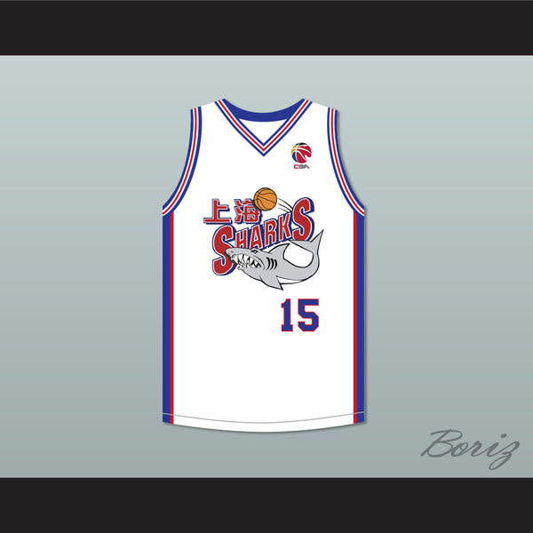 yao ming jersey white