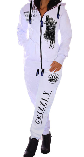 white sweat suit womens