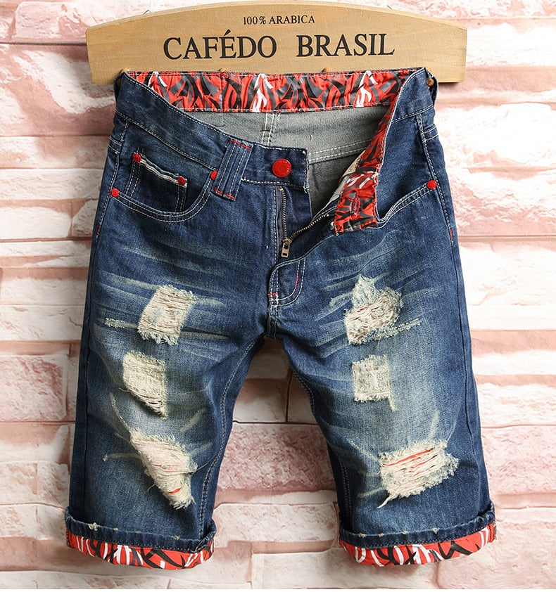 blue jeans shorts