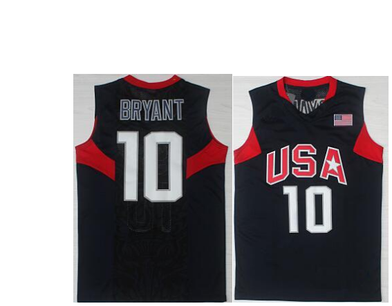 kobe bryant usa basketball jersey