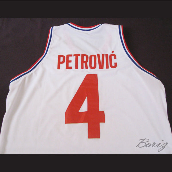 Drazen Petrovic 4 Retro Euro Basketball 