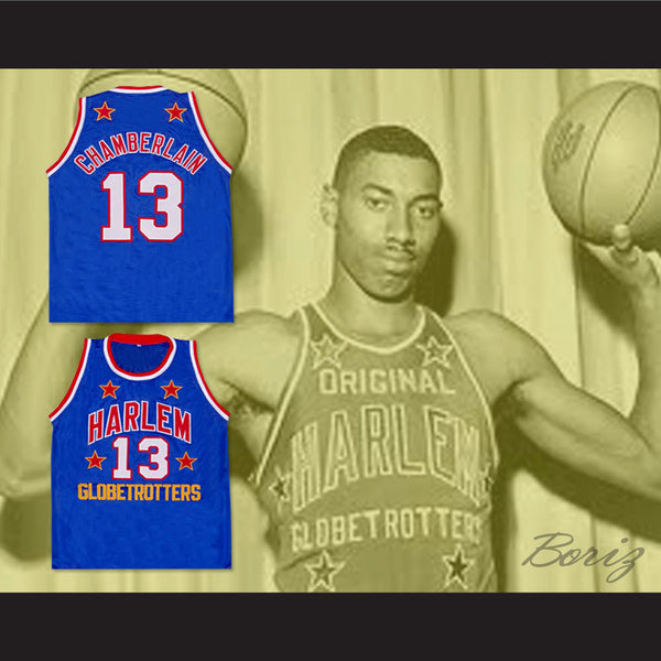 wilt chamberlain globetrotters jersey