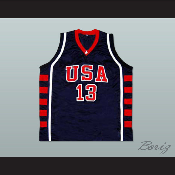 Tim Duncan USA Team Basketball Jersey 