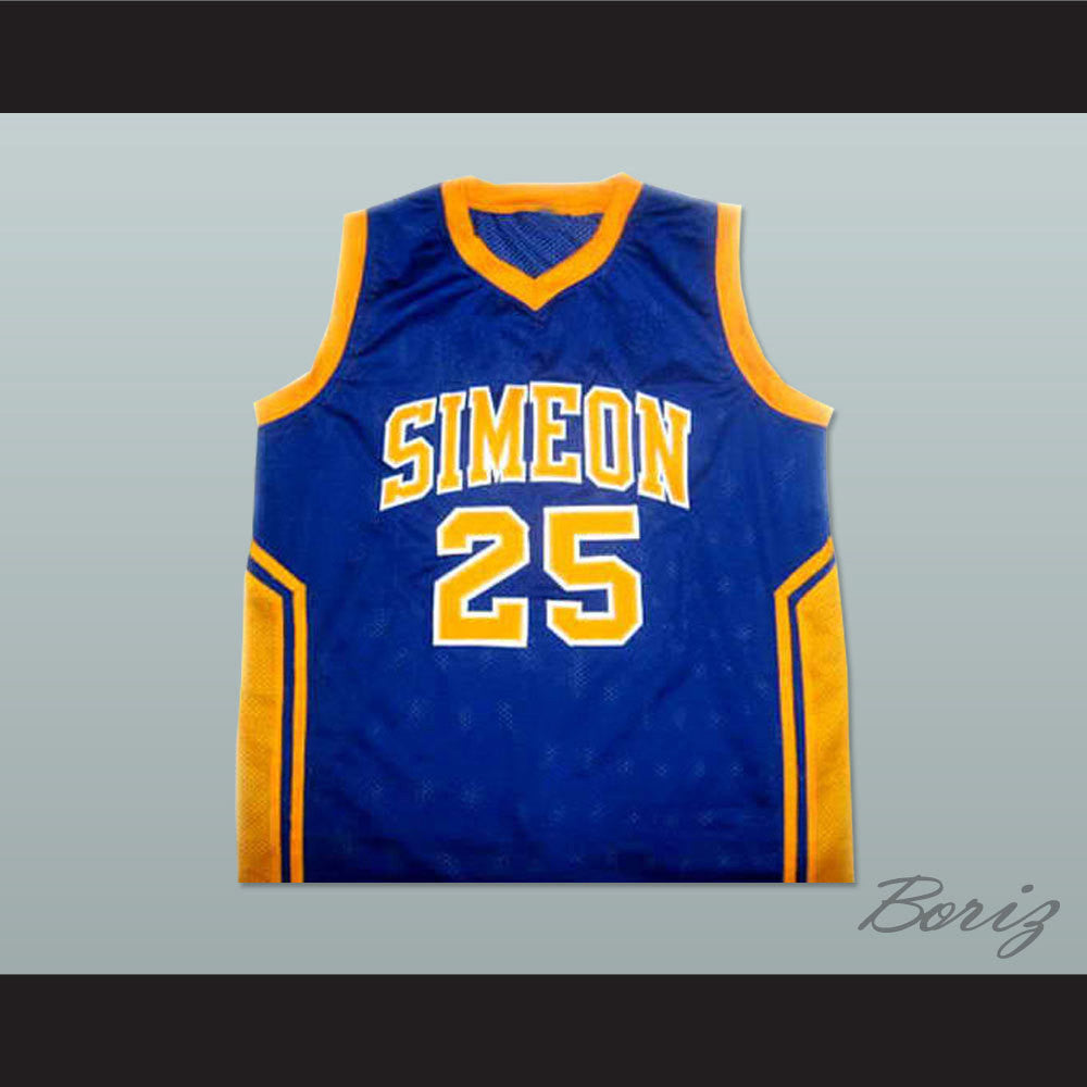 derrick rose simeon jersey