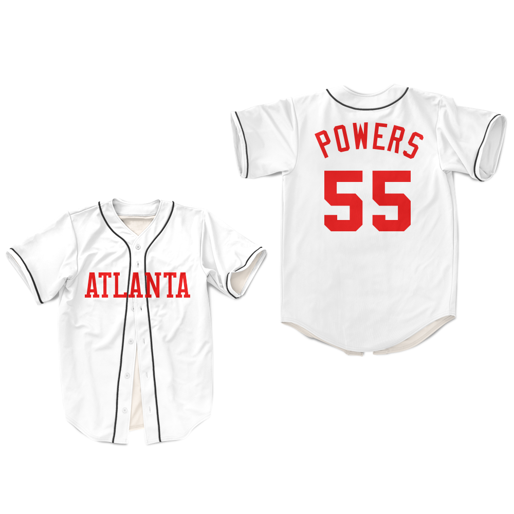 atlanta baseball jersey