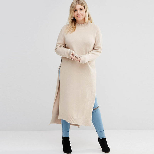 long winter dresses plus size